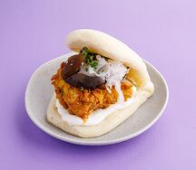 С цыпленком, азиатскими грибами и унаги