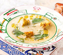 Крем-суп из белых грибов