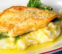 Куриное филе с картофельным пюре