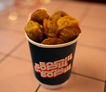 Пельмени в стакане