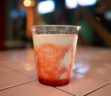 Милкшейк клубничный