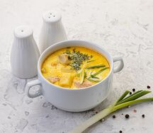 Суп Уха со сливками