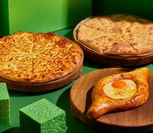 Три хачапури