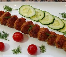 Люля-кебаб из свинины