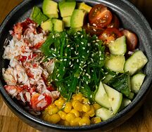 Поке с крабом