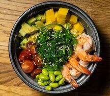 Поке с креветками