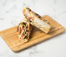 Острая шаурма с кюфтой из говядины