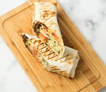 Шаурма с кюфтой из баранины