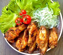 Шашлык из куриных крыльев
