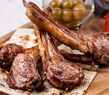 Шашлык из бараньей корейки