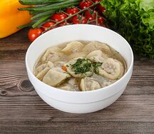 Суп Пельмени домашние