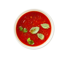 Суп томатный с базиликом