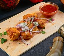 Шашлык из филе бедра курицы