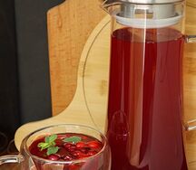 Морс вишнёвый домашний