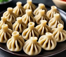 Мини-хинкали с говядиной