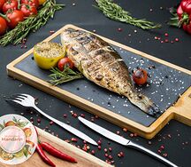 Дорадо на гриле