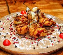 Куриные крылышки в медовом соусе