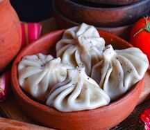 Хинкали с говядиной