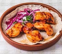 Шашлык из куриной мякоти