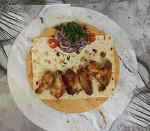 Шашлык из куриного крыла