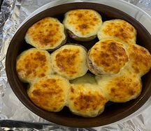 Грибы запечённые с сыром