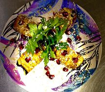 Рулетики из баклажанов