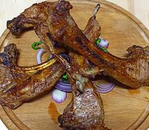 Шашлык из каре ягнёнка
