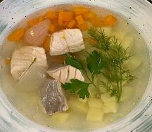 Уха по-Царски из семги