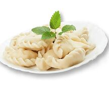 Вареники с творогом, сыром и зеленью