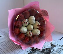 Букет из клубники в шоколаде S