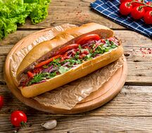 Люля-кебаб из баранины в доке