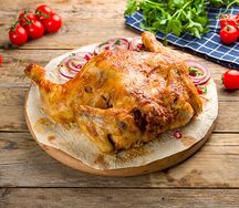Курица на мангале