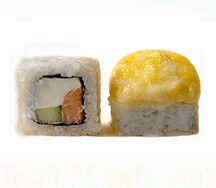 Яки с лососем