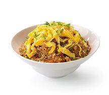 Рис Теппаньяки с цыплёнком