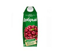 Сок Добрый Яблоко, черноплодная рябина, вишня