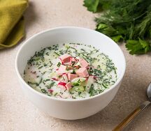 Окрошка на айране