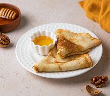 Блинчики с мёдом