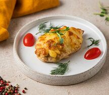Куриная грудка, запеченная под сыром