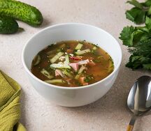 Окрошка на квасе