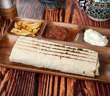 Донер с курицей в лаваше комбо