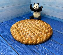 Пирог постный Яблоко с корицей