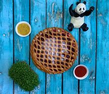 Пирог Постный со смородиной