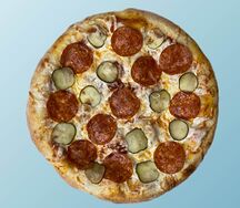 Пицца Пепперони по-деревенски