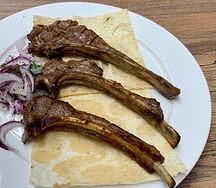 Шашлык из бараньей корейки