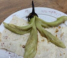 Шашлык из баклажана