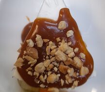Чизкейк с соленой карамелью