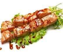 Шашлычок из лосося