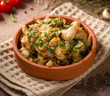 Курица с грибами