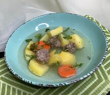 Суп Картофельный с фрикадельками