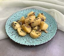 Тушеный картофель с грибами
